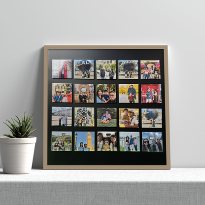 12 Pack 2” x 2” Personalised Photo Magnets